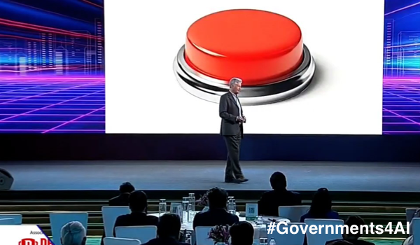 Government regulation of AI is like pressing a big red danger button